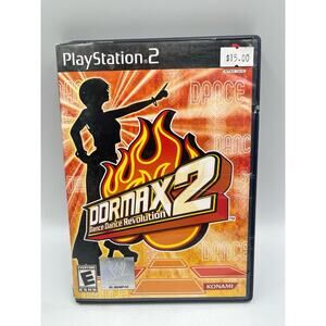 DDRMAX 2 Dance Dance Revolution Sony PS2 Playstation